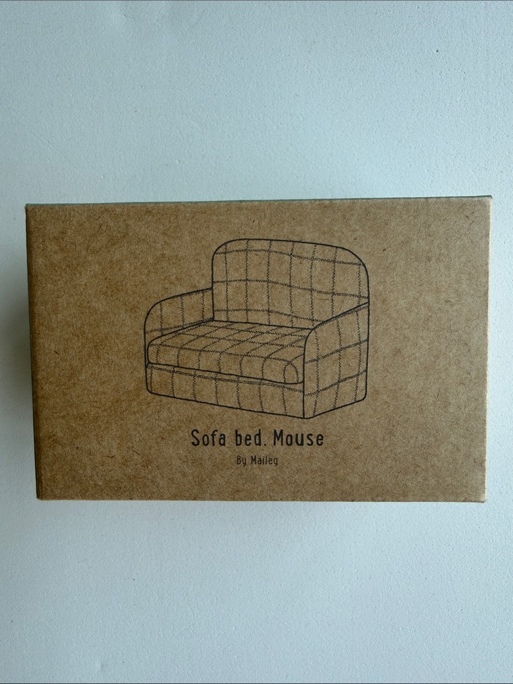 Maileg Sofa Bed Mouse (Checker)